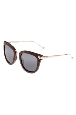 Nissi Polarized Sunglasses - Brown Zebra/Black