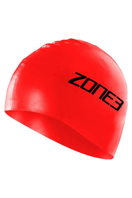 Silicone Swim Cap - 48g - Red