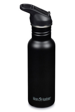 Classic 532ml Water Bottle - Flip Seal Cap - Black