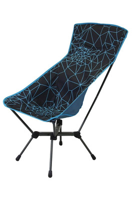 Folding Camping Chair Malaga - Black / Blue