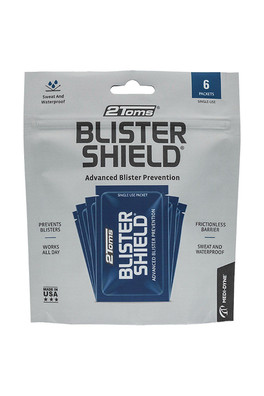 BlisterShield Blister Prevention Powder 6 Sachets - Blue