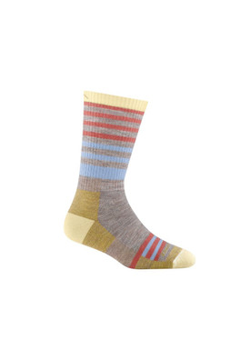 Ladies Boot Midweight Hiking Merino Seamless Socks - Oatmeal