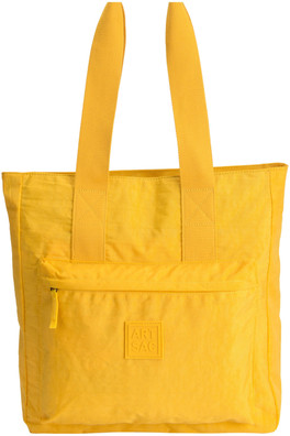 Kaillie Twin Strap Tote Bag - Mustard