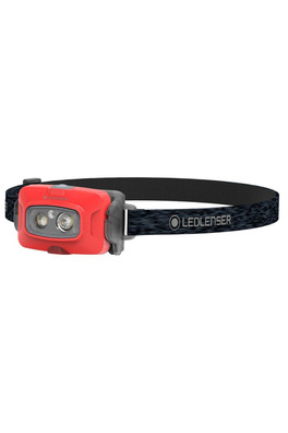 HF4R Core Rechargable 500lm LED Head Torch - Black / Red