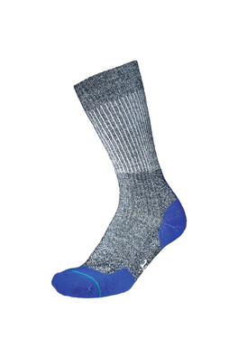 Mens Fusion Repreve Double Layer Socks - Navy / Royal Blue