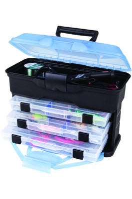 Multiloader Fishing Tackle Storage Box Blue - Blue/Black