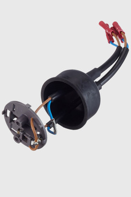 Switch Housing for C200CWE Toilet Cassette - Black/Grey