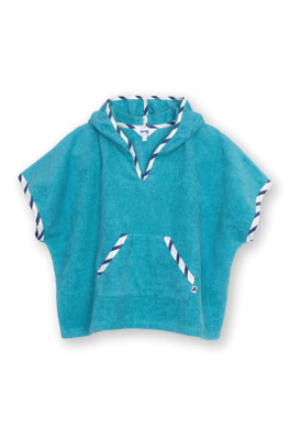 Towelling Kids 100% Organic Cotton Cover Up - Blue