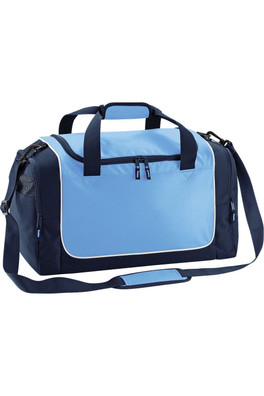 Teamwear Unisex 30Ltr Pack of 2 Locker Duffel Bag - Sky/French