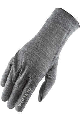 Road Merino Unisex Liner Gloves - Grey