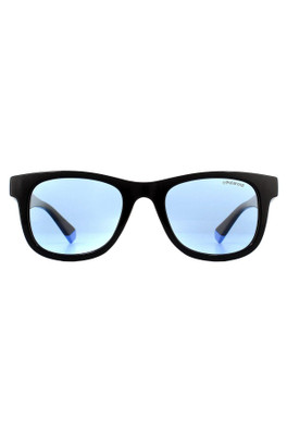 8009/N/NEW Sunglasses - Black Blue / Blue Polarised