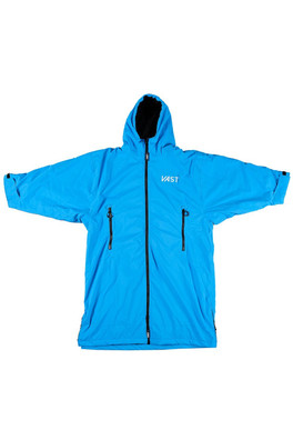 VAST Adults Unisex Change Robe - Blue Black