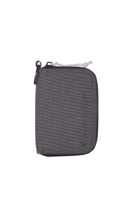 RFiD Blocking Coin Wallet Compact Holder - Grey