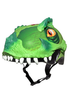 T-Rex Awesome Raskullz Child Helmet (5+ Years) - T-Rex Awesome