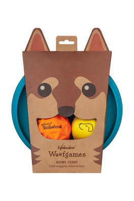 Woofpack 3 in 1 Dog Toy Set - Assorted