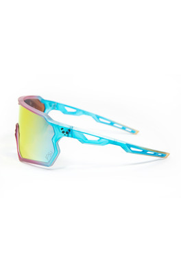 Fixed Sport Sunglasses - Gradient Blue/Red