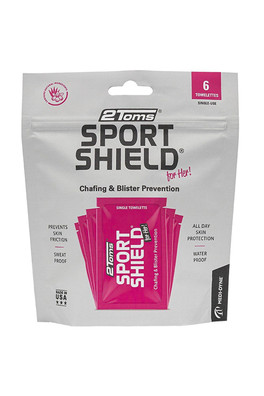 SportShield For Her Anti Chafing Towelette 6 Pack - Pink