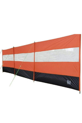 Compact Windbreak - Orange & Black