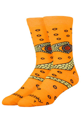 Eye For An Eye Unisex Socks - Orange