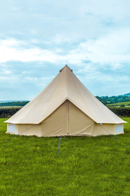 6m Classic Bell Tent Cotton 285gsm - Sandstone