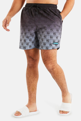 Seb Mens 6" Swim Short - Black