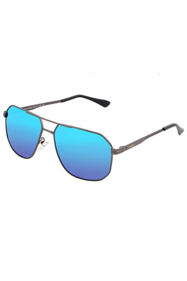 Norma Mens Polarized Sunglasses - Gunmetal/Blue