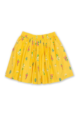 Wilds And Weeds Kids 100% Organic Cotton Skirt - Yellow