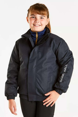 Kids All-Weather Riding Jacket - Navy Blue