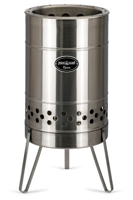 Pyron Fire Barrel - Chrome