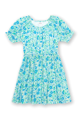 Twirly Kids 100% Organic Cotton Dress - Floralia