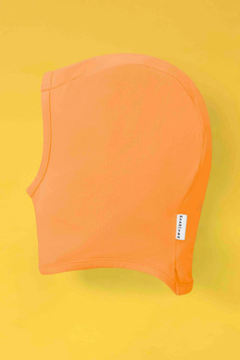 Kids Bamboo Balaclava - Sunset Orange
