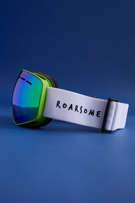 Kids Ski Goggles - Green