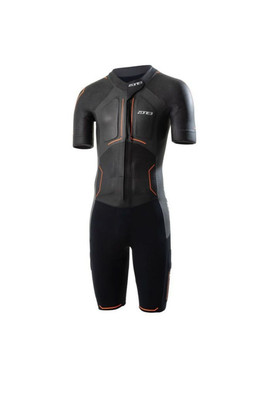 Evolution Men's Swimrun Wetsuit - Black/Orange