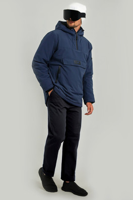 ôSHun Mens Ski Jacket - Navy Blue