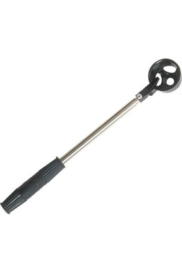 Super Compact Unisex Golf Ball Retriever - Silver/Black