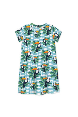 If You Can, Toucan Too Toddler Dress - Multicoloured