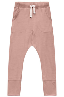 The 24 Hour Kids Merino Trousers - Dusky Rose