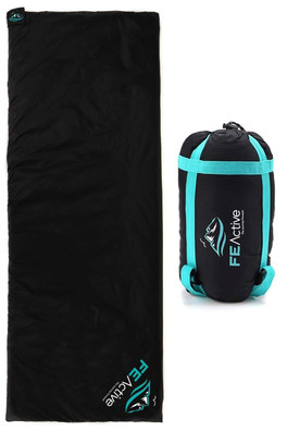 Zeros 380 Lightweight Sleeping Bag - Black