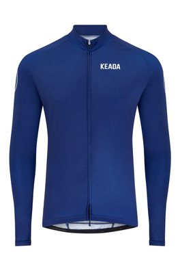 Essential Mens Long Sleeved Jersey - Blue