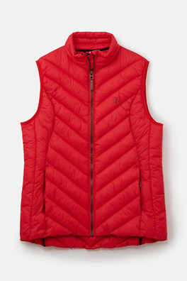 Laurel Womens Padded Gilet - Poppy