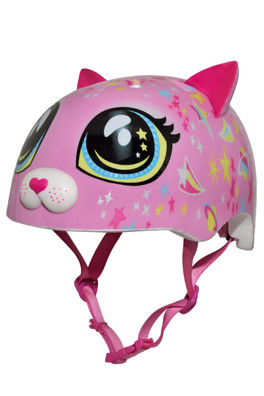 Raskullz Astro Cat Toddler Bike Helmet (3+ Years) - Astro Cat Pink