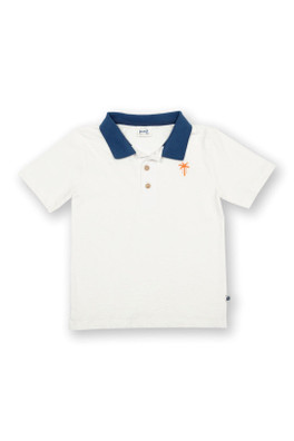 Baby/Kids 100% Cotton Polo Shirt - Coco Palm