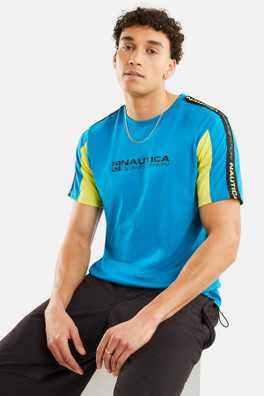 Feran Mens T-Shirt - Aruba Blue