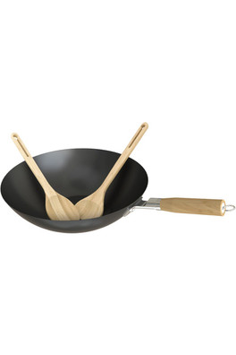 Culinary Modular Mandarin Wok - Black