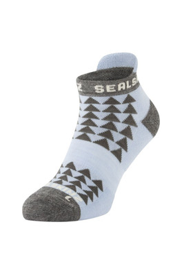 Merino Anklet Running Socks for Men and Women - Blue