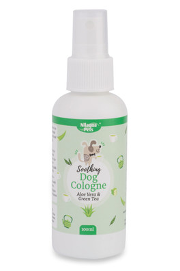 Aloe Vera & Green Tea Dog Cologne 100ml - White/Green