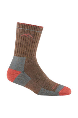 Ladies Cushioned Midweight Hiking Merino Socks - Brown