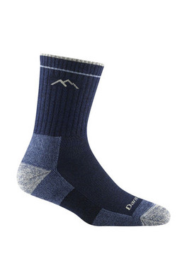 Ladies Cushioned Midweight Hiking Merino Socks - Navy