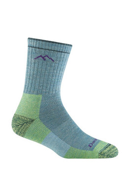Ladies Cushioned Midweight Hiking Merino Socks - Blue