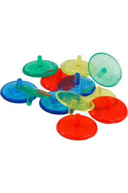 Unisex Neon Golf Ball Marker - Multicoloured